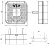 2 LED 12/24V side marker light SU7