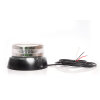 R65 Design rotating beacon BRILAR - clear/yellow - 3...