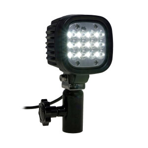 Searchlight 62W with DIN bracket for DIN14640 mounting