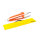 Folding sign with warning symbol VZ 101 - 70 cm - UNIVERSAL - day-glo