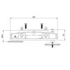 Universal mounting kit for warning bar