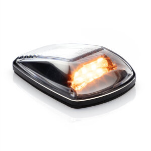 CAT6 LED auxiliary turn signal - clear/yellow