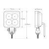LED reversing lights 489 - 12/24V