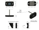 Ambient lighting K3 - shockproof and waterproof - white light color