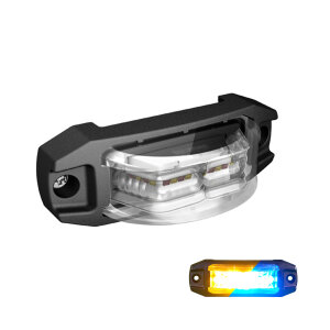 X180 flash module - 180° beam angle - blue/yellow two-color - various bracket sets