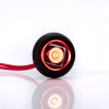 BE20 contour light - red - round - retractable
