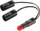 12V/24V automotive plug 2-way adapter - with automotive plug