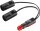 12V/24V automotive plug 2-way adapter - with automotive plug
