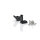 set of 2 mounting brackets for X-Range Duo headlights for center mounting
