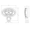 Work light ZELOR - 2000 lumens - oval