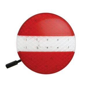 12/24V combination rear light - round 140mm - incl. position, brake and reverse lights