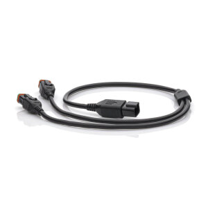 2-POLE SPLITTER | for GERMAN DT | Y-distributor with 60 cm cable