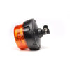 R65 Design rotating beacon BRILAR double flash - orange - flat