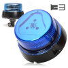 R65 Design rotating beacon BRILAR double flash - blue - flat