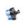 R65 Design rotating beacon BRILAR double flash - blue - flat