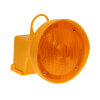 Traffic cone warning light