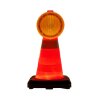 Traffic cone warning light