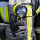 M-FIRE Firefighter Hand Lamp - YELLOW - Angled Head - Flexible Head - ATEX
