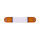 ASTERO LED warning bar - 119 cm with center section - yellow