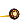 Side marker light BE20 - yellow - round - retractable