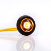 Side marker light BE20 - yellow - round - retractable
