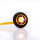 Side marker light BE20 - yellow - round - retractable