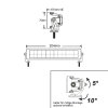 Long-range headlight - S70F X-Range Duo - 204 mm - ECE-R112