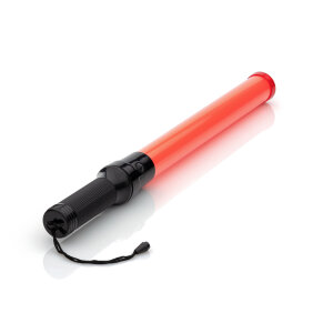 Light stick for traffic control - red