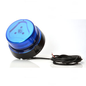R65 Design rotating beacon BRILAR - blue - 3 points
