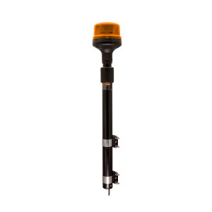 SESTO-MOTO - telescopic R65 beacon light - yellow