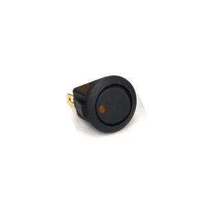 Toggle switch - illuminated - orange
