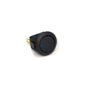 Toggle switch - illuminated - blue
