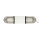 ASTERO LED warning bar - 99 cm with center section - clear/yellow