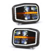 set of 2 main headlights W188 LED, dynamic turn signals, daytime running lights, position lights, low beam, high beam