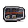 set of 2 main headlights W188 LED, dynamic turn signals, daytime running lights, position lights, low beam, high beam