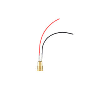 Threaded insert - 2-pole - for DIN round beacon light holders