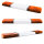 MAGMA LED light bar 90 cm with center section - yellow