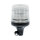 SESTO rotating beacon - 11 flash patterns - clear/yellow - DIN mounting