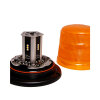 SESTO rotating beacon - 11 flash patterns - yellow - 3-point