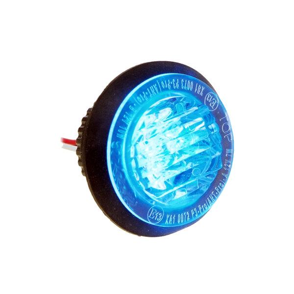 LED-MARTIN R65 Rundumkennleuchte – Klar/blau, Bis 250 Km/h Zugelassen