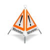 Folding sign with warning symbol VZ 101 - 70 cm - Mowing...