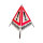 Folding sign with warning symbol VZ 101 - 70 cm - Mowing work - Daylight visible