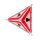 Folding sign with warning symbol VZ 101 - 70 cm - Mowing work - Daylight visible